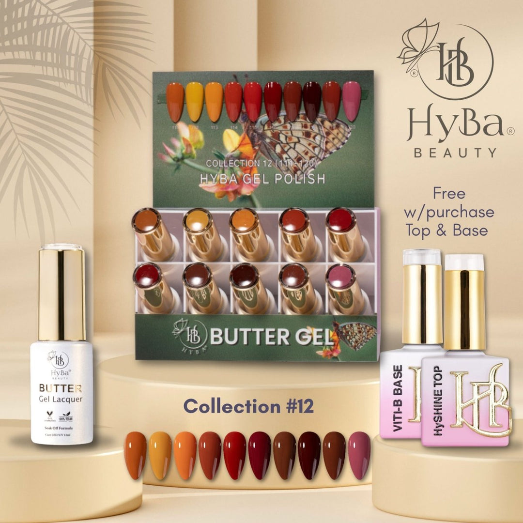 HyBa Butter Gel Series Collection #12 (#111-#120) - Box Set