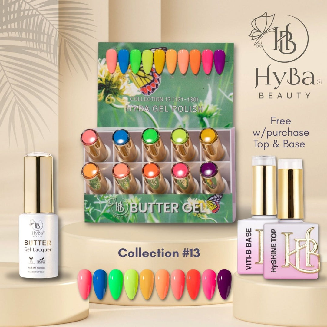 HyBa Butter Gel Series Collection #13 (#121-#130) - Box Set
