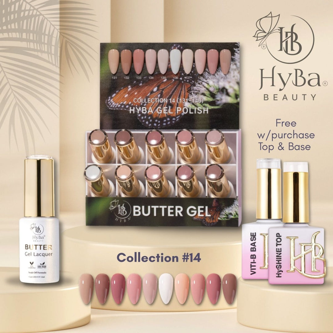 HyBa Butter Gel Series Collection #14 (#131-#140) - Box Set
