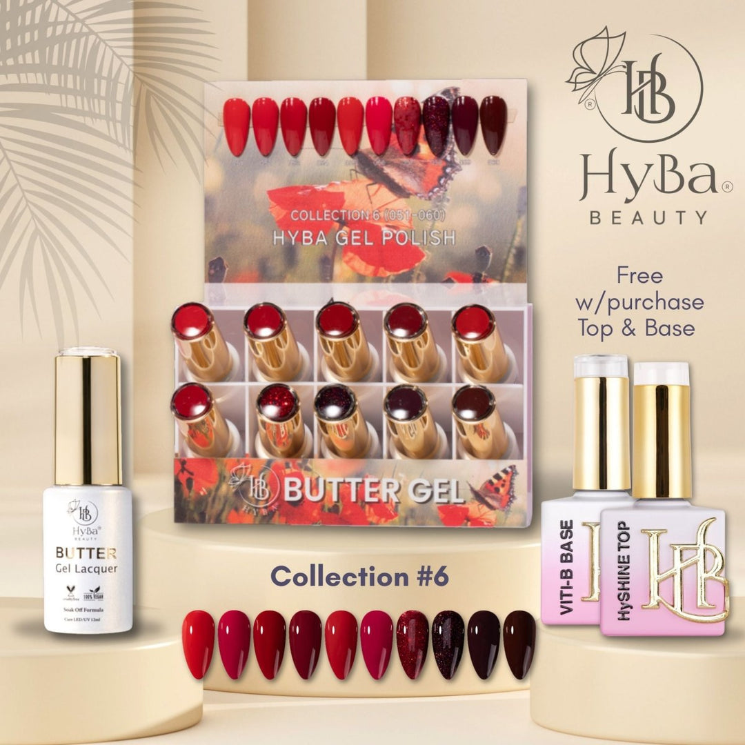 HyBa Butter Gel Series Collection #6 (#051-#060) - Box Set