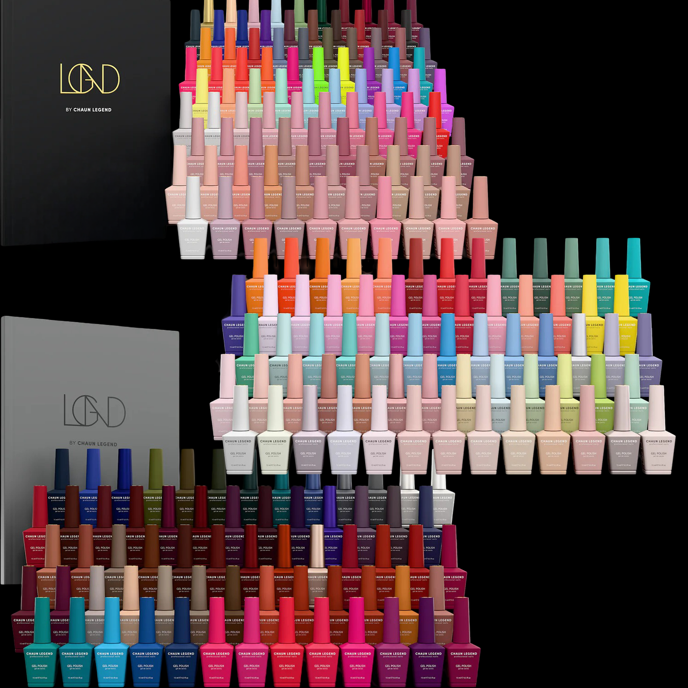 CHAUN LEGND - Gel Color Full Line 240 Color Bundle