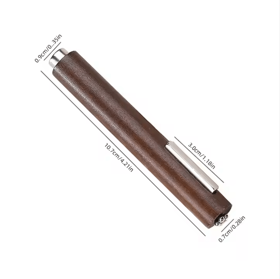HyBa Cigar Nail Art Magnet Stick 3 in 1 Cat Eye - CHESTNUT WOOD