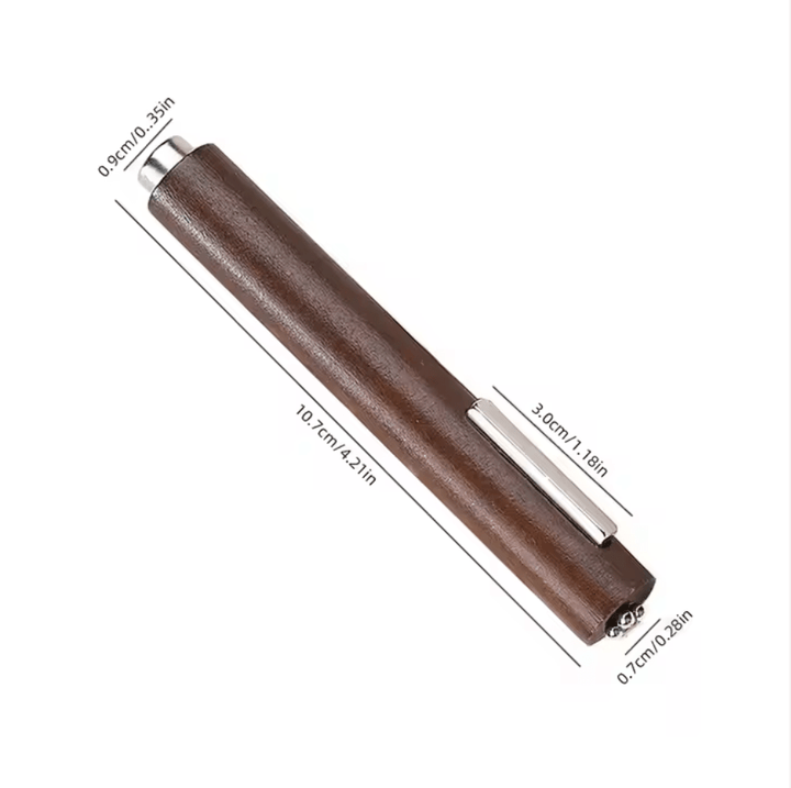 HyBa Cigar Nail Art Magnet Stick 3 in 1 Cat Eye - CHESTNUT WOOD