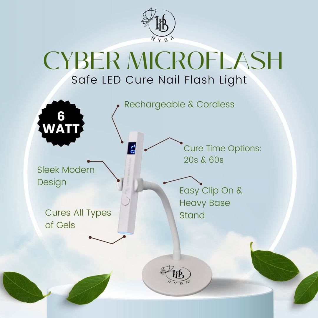 HyBa CYBER MICRO Flash LED Cure Nail Light