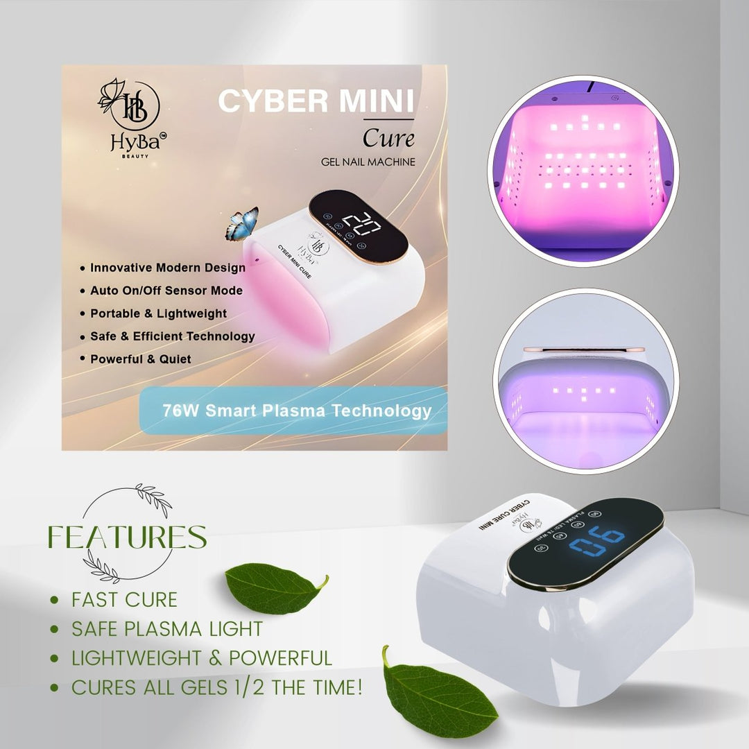 HyBa CYBER MINI Cure Nail Gel Machine / 76watts