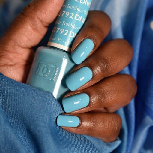 DND - 792 Bubbles - Gel Nail Polish Matching Duo
