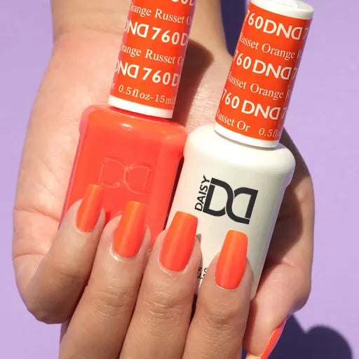 DND Gel &amp; Lacquer Duo - Russet Orange 