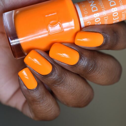DND - 803 Tangerine Dream - Gel Nail Polish Matching Duo