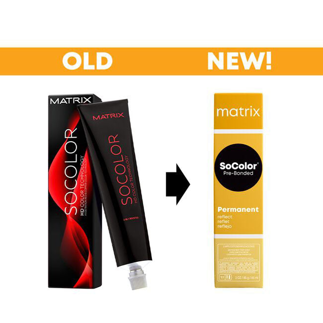 MATRIX SoColor - HD Color Technology Permanent Cream Hair Color 3oz.