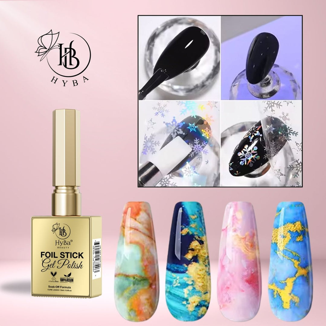 HyBa FOIL STICK Gel Polish Clear - 15ml