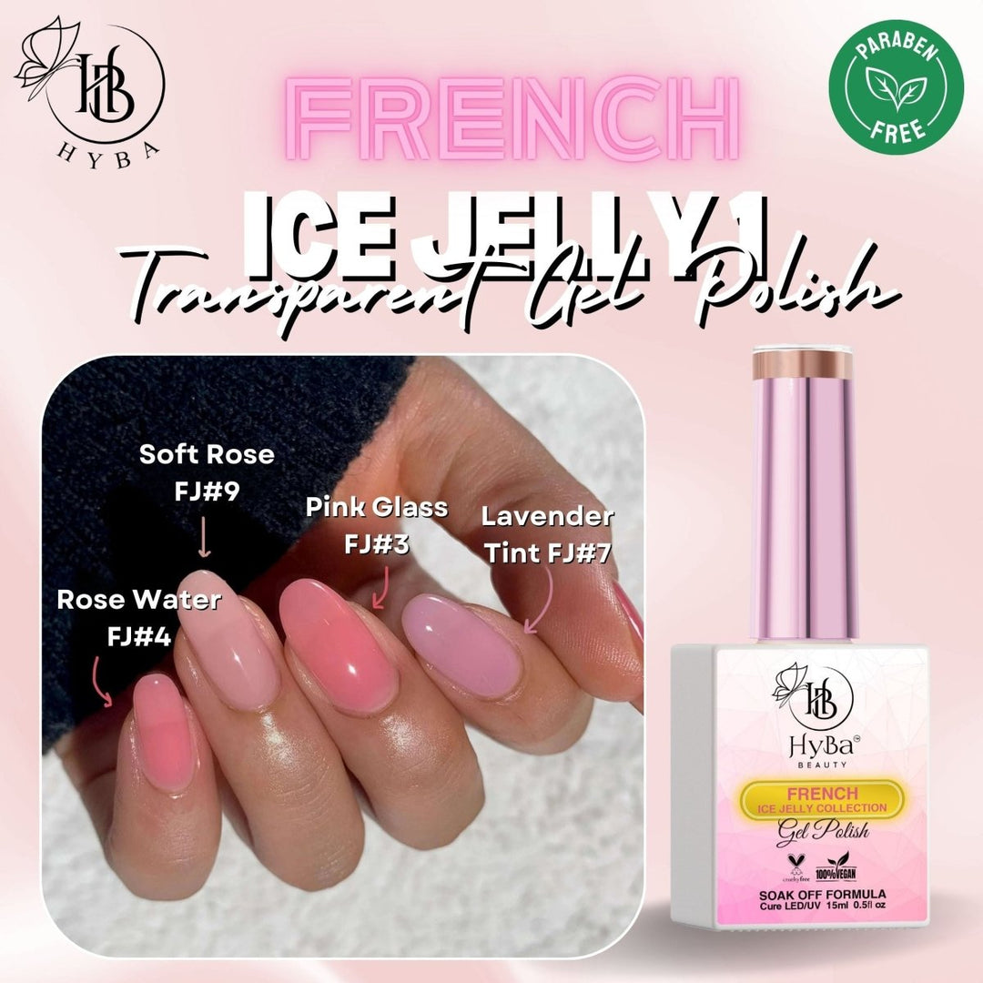 HyBa FRENCH Ice Jelly Gel Polish Collection 1