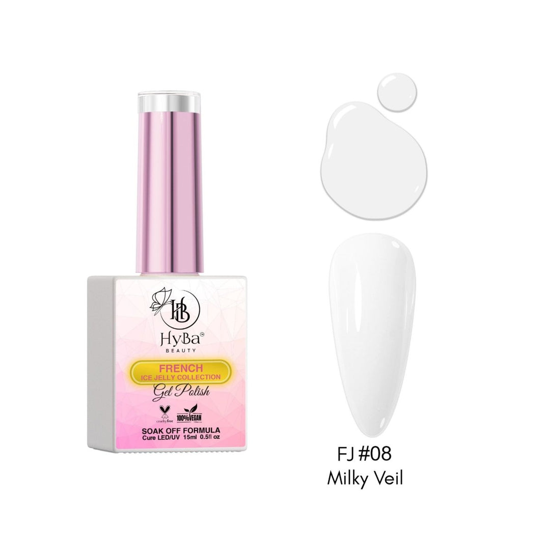 HyBa FRENCH Ice Jelly Gel Polish Collection 1