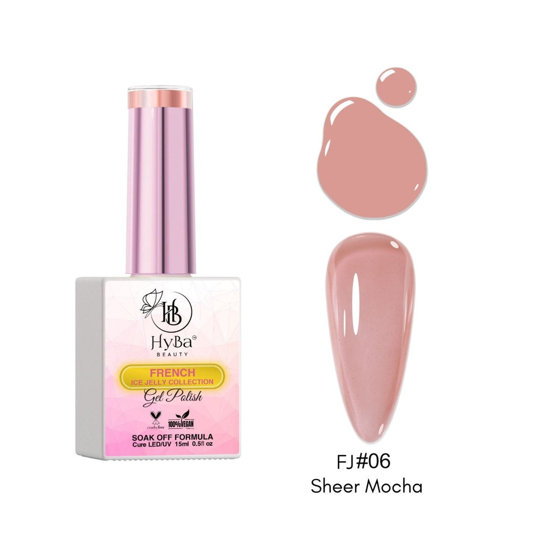 HyBa FRENCH Ice Jelly Gel Polish Collection 1