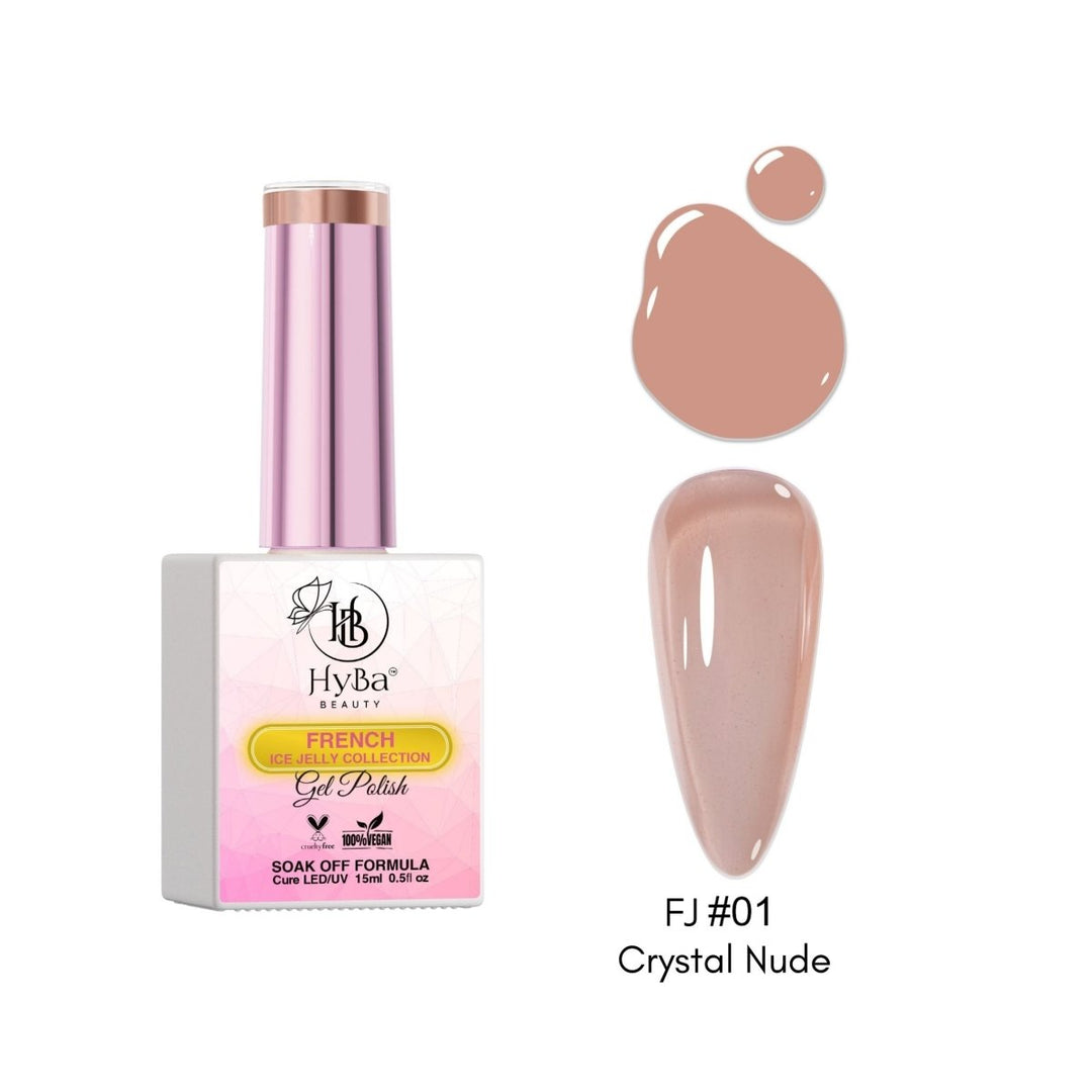 HyBa FRENCH Ice Jelly Gel Polish Collection 1