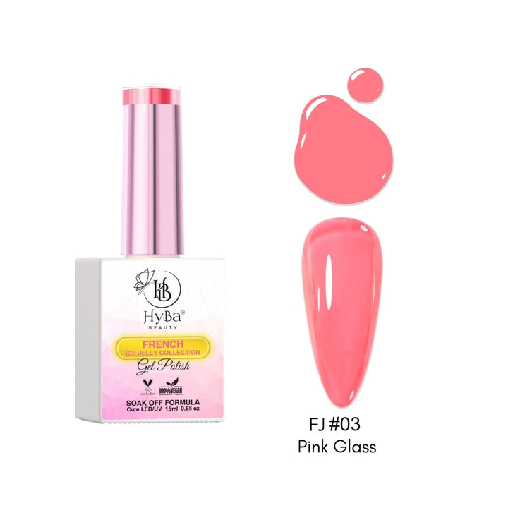 HyBa FRENCH Ice Jelly Gel Polish Collection 1