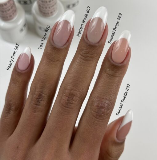DND - 869 Sunset Beige - Gel Nail Polish Matching Duo