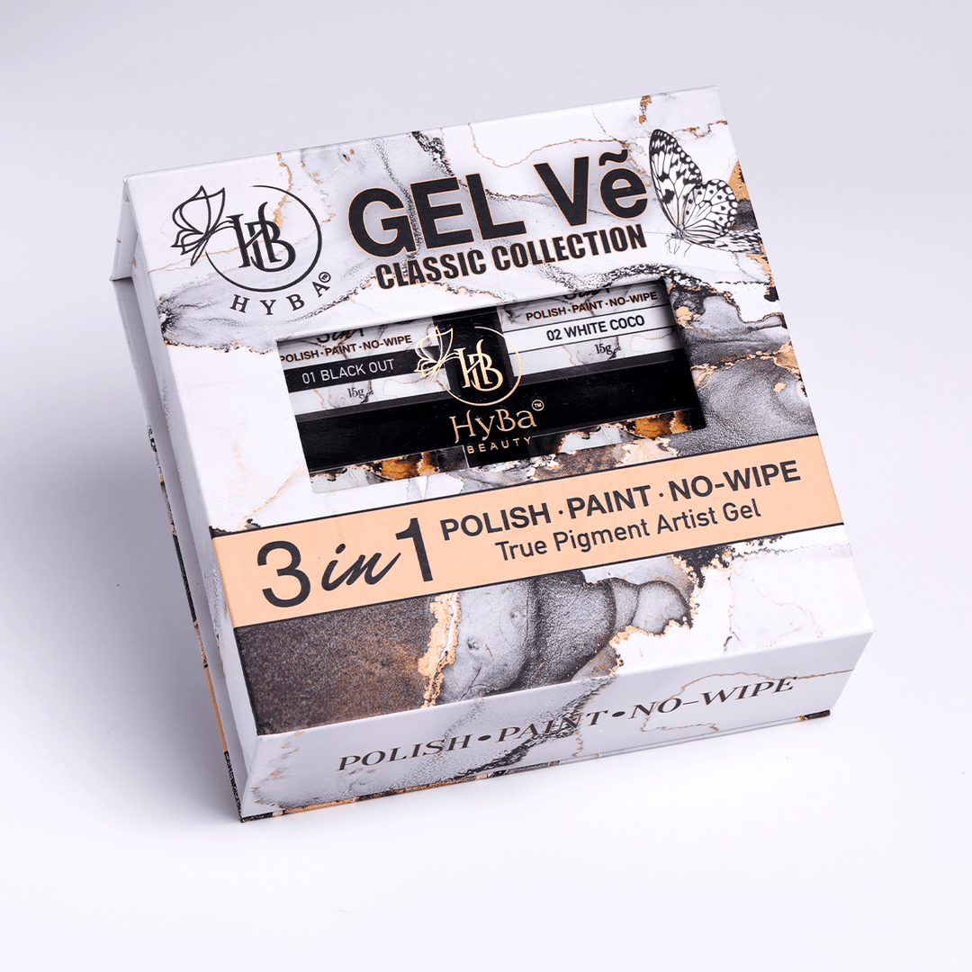 HyBa GEL Ve Classic Collection Artist Gel / 4pcs set (15g Each)