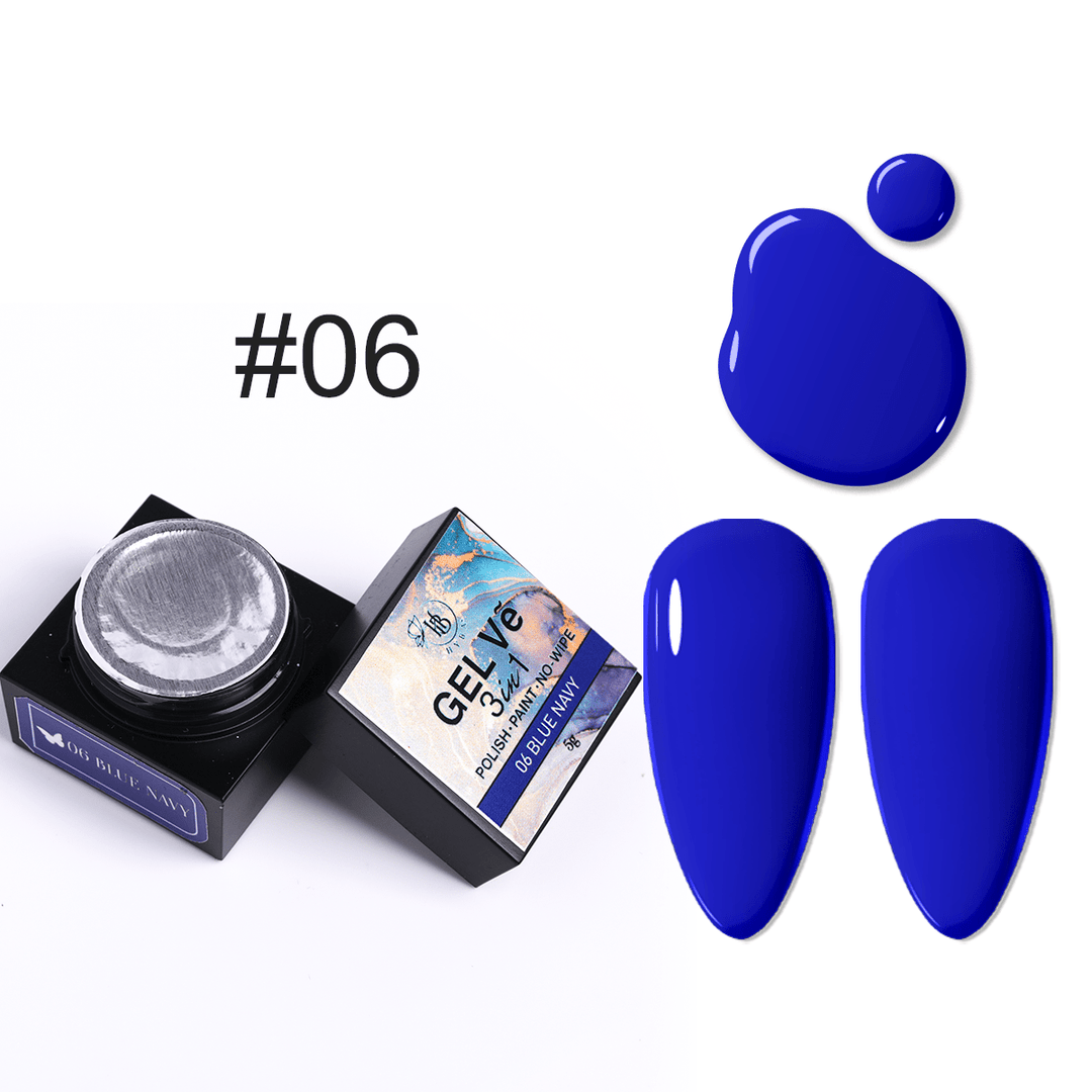 HyBa GEL Ve Prime Collection Artist Gel / 12pcs set (5g each)