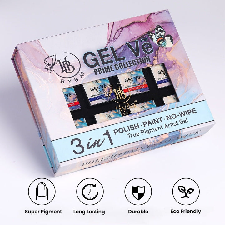HyBa GEL Ve Prime Collection Artist Gel / 12pcs set (5g each)