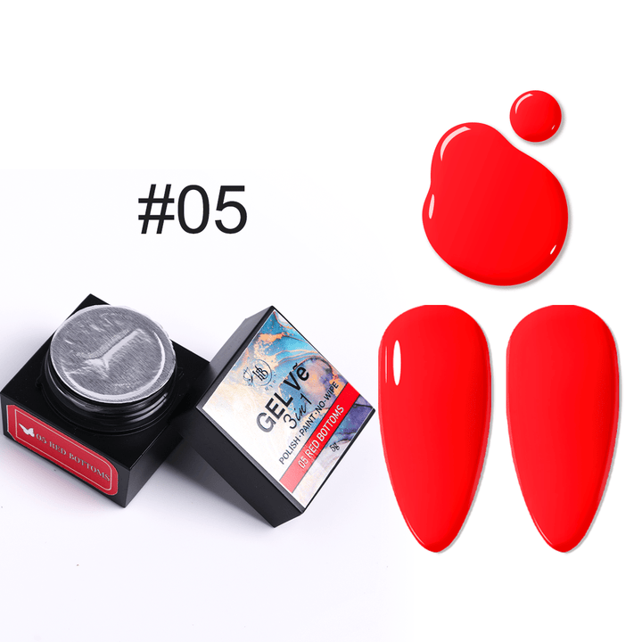 HyBa GEL Ve Prime Collection Artist Gel / 12pcs set (5g each)