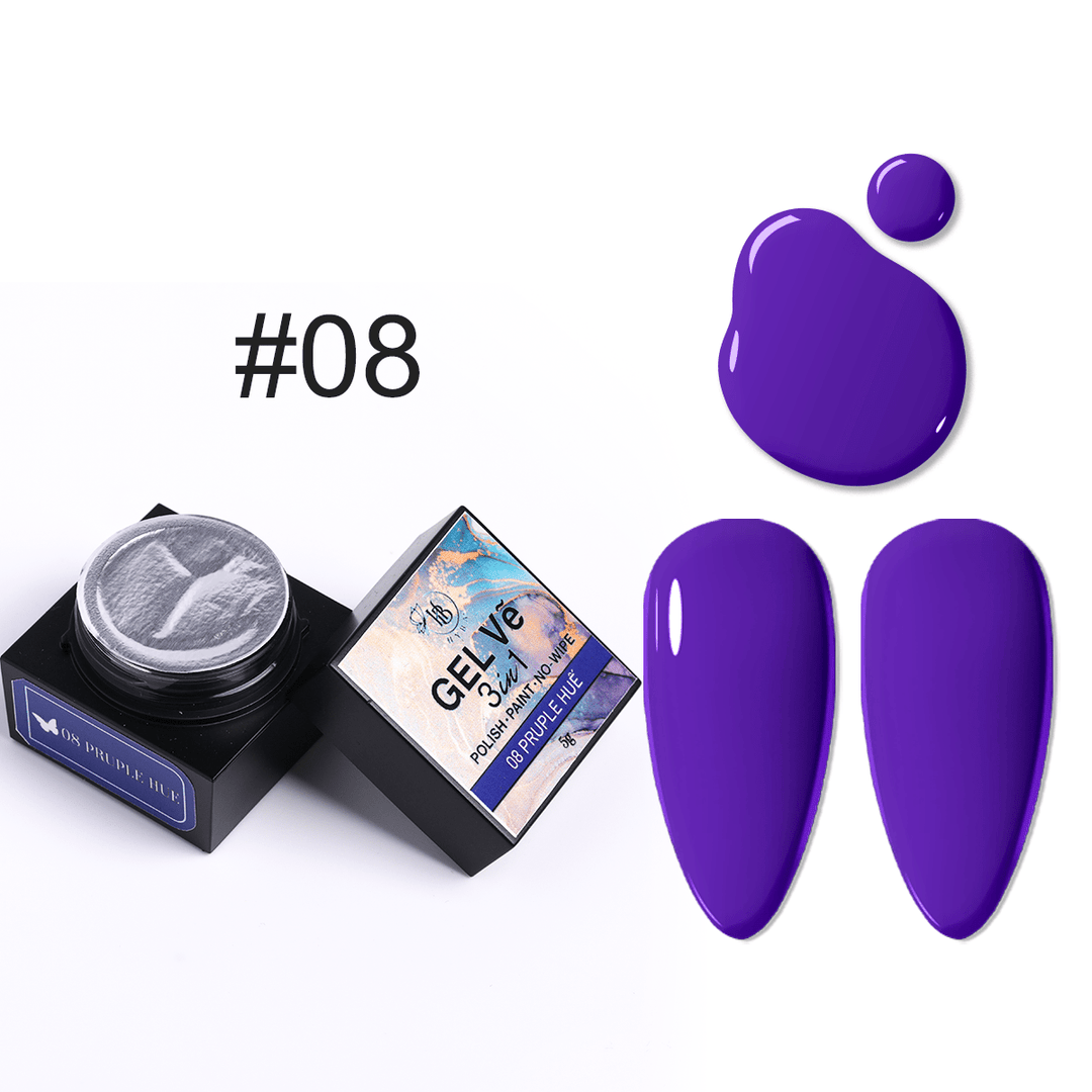 HyBa GEL Ve Prime Collection Artist Gel / 12pcs set (5g each)