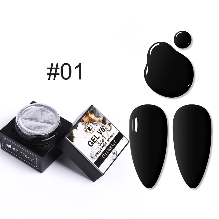 HyBa GEL Ve Prime Collection Artist Gel / 12pcs set (5g each)