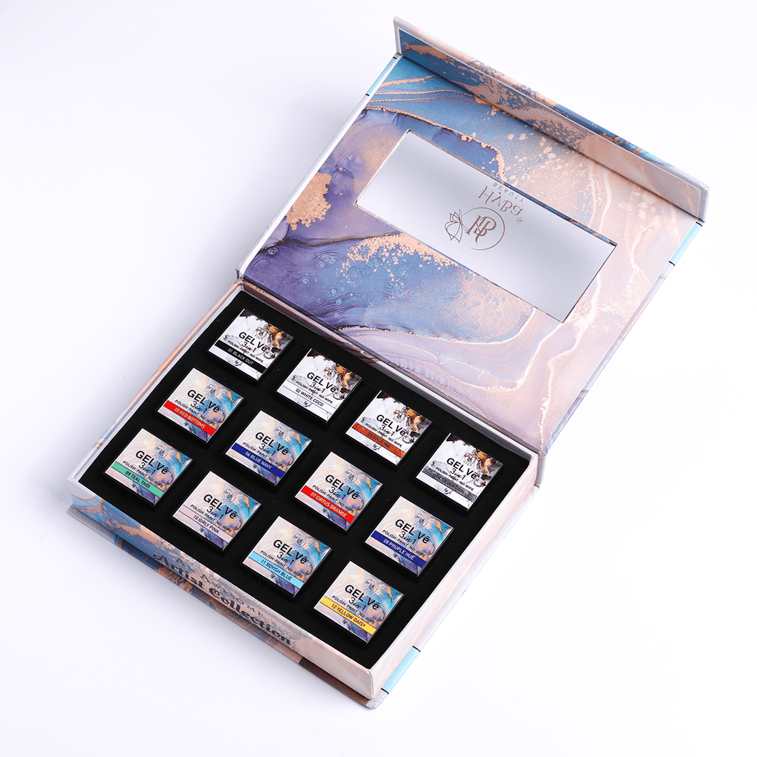HyBa GEL Ve Prime Collection Artist Gel / 12pcs set (5g each)