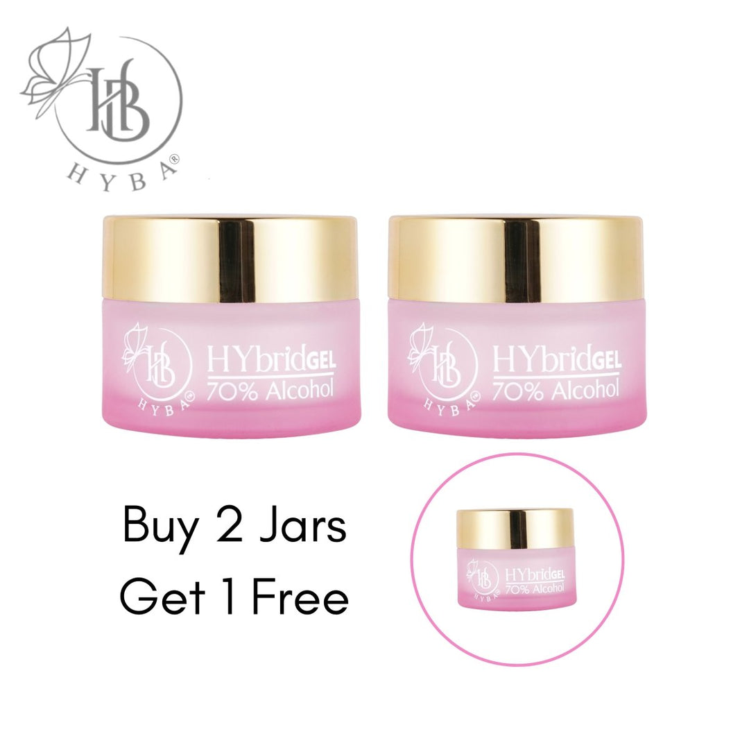 HyBa Glass Alcohol Solution Jar- 1 Pcs