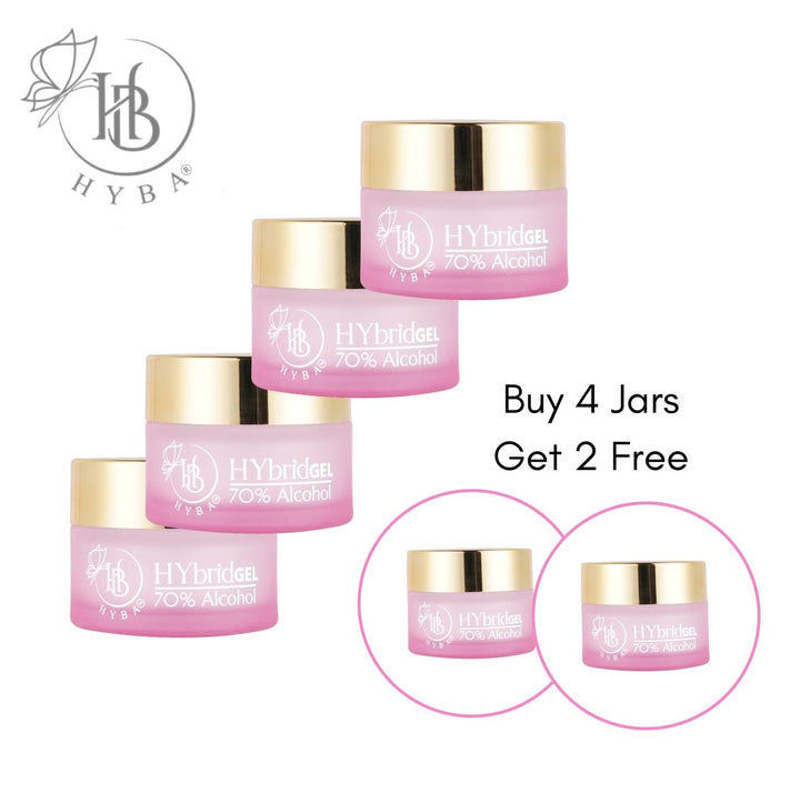 HyBa Glass Alcohol Solution Jar- 1 Pcs