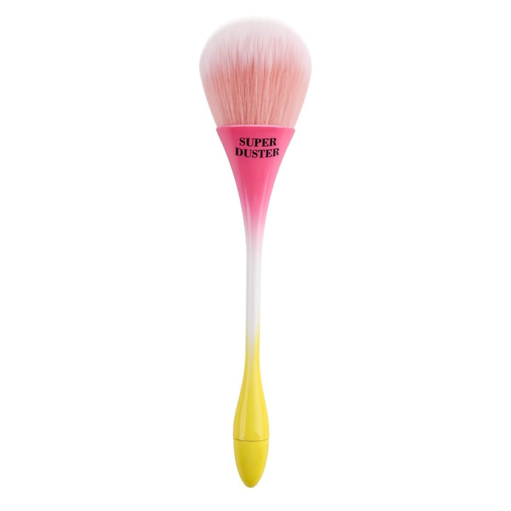 HyBa SUPER DUSTER Brush (Pink &amp; Yellow) 