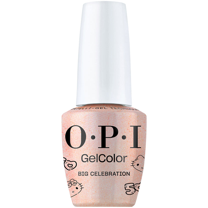 OPI - HELLO KITTY Nail Gel Color - Big Celebration - GCHK02