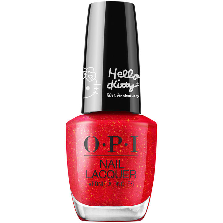 OPI - HELLO KITTY Nail Polish Lacquer - Hello Kitty, Hello Pretty - NLHK04