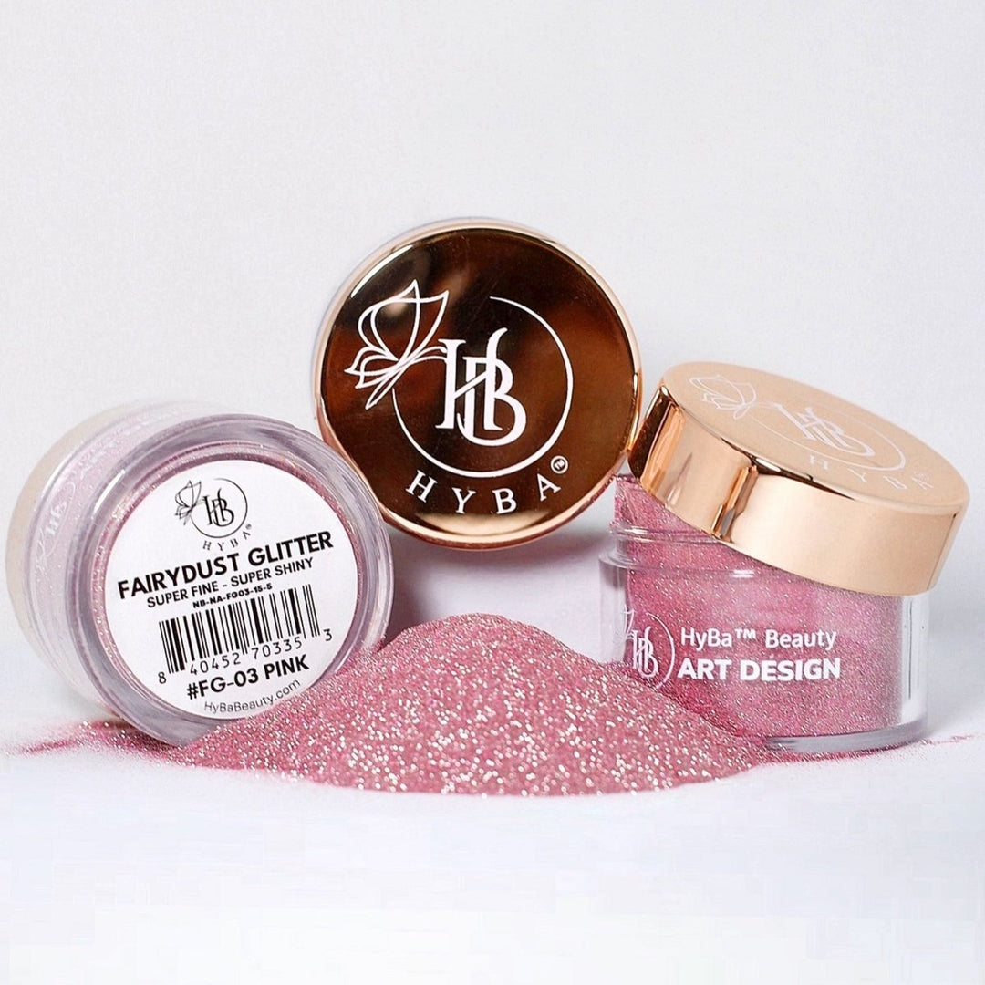 HyBa Fairy Dust Holographic Glitter - FG-03 PINK