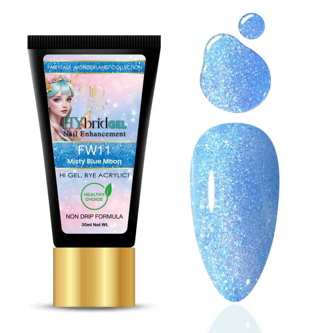 HyBa HyGEL Hybrid Gel 30ml - #FW11 Misty Blue Moon
