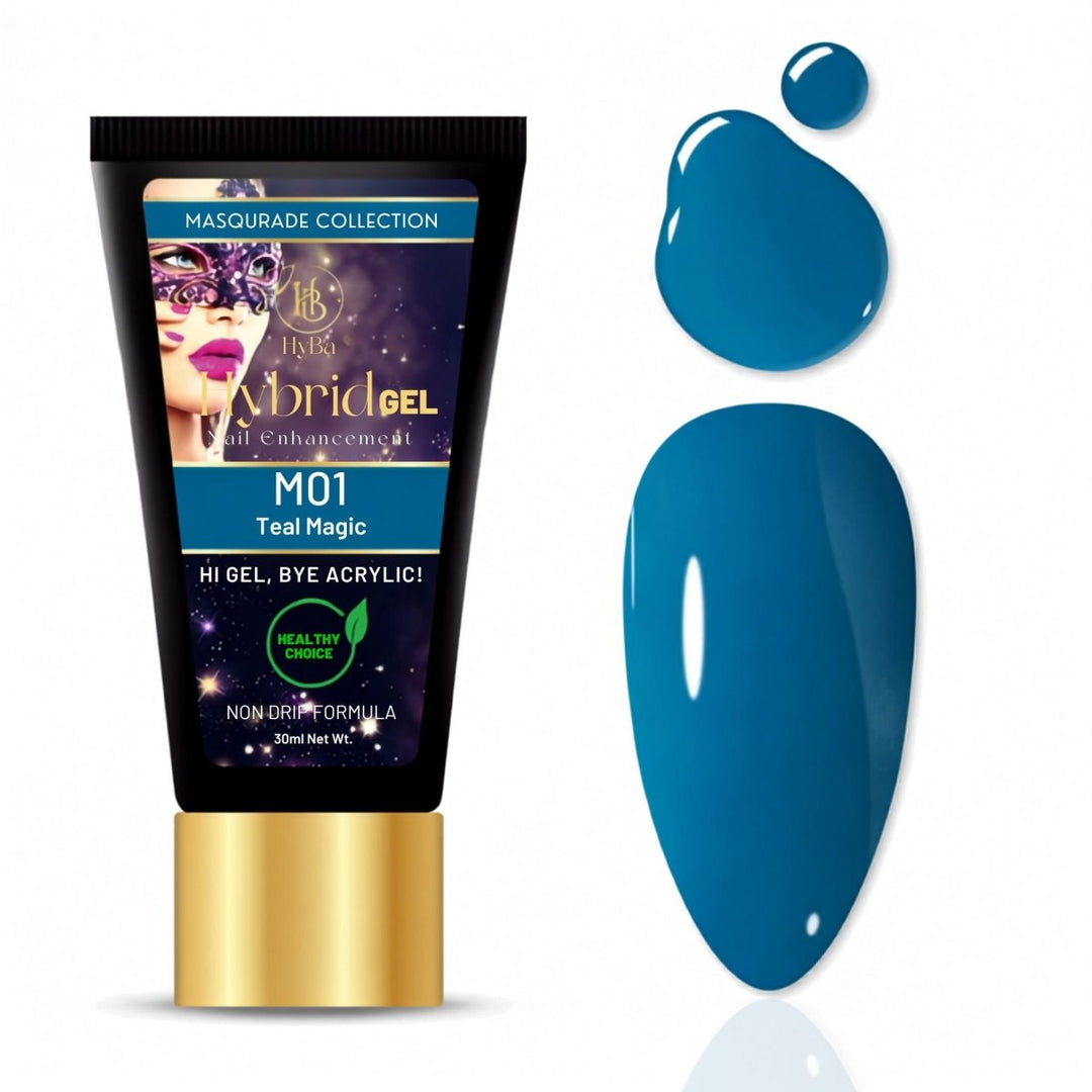 HyBa HyGEL Hybrid Gel 30ml - #M01 Teal Magic