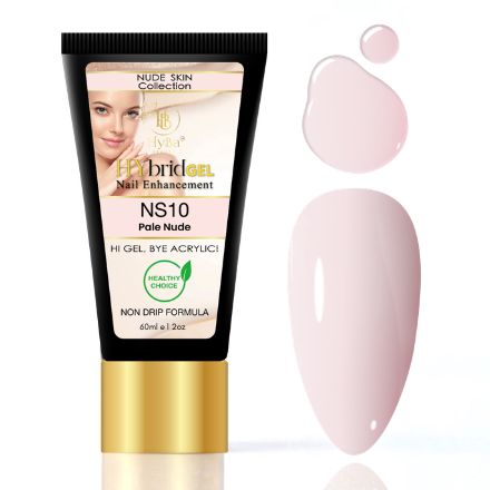 HyBa HyGEL Hybrid Gel 60ml - #NS10 Pale Nude