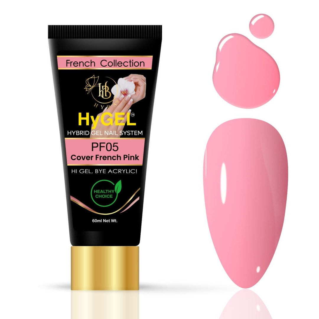HyBa HyGEL Hybrid Gel 60ml - #PF05 Cover French Pink
