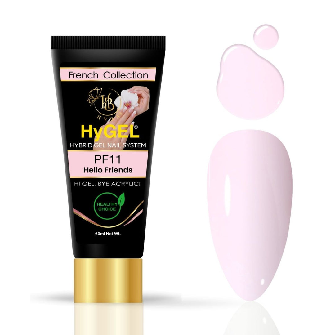 HyBa HyGEL Hybrid Gel 60ml - #PF11 Hello Friends Pink