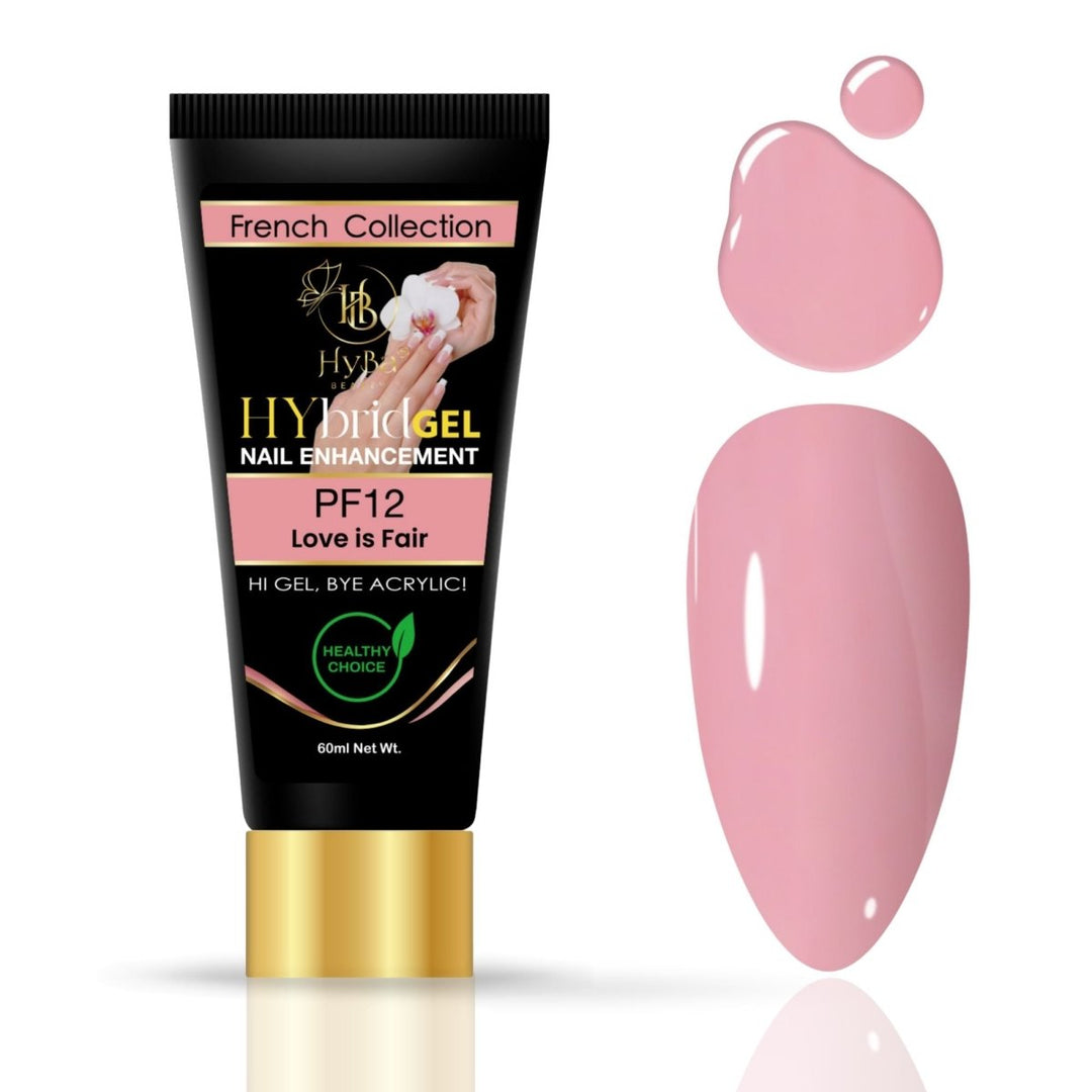 HyBa HyGEL Hybrid Gel 60ml - #PF12 Love Is Fair Pink
