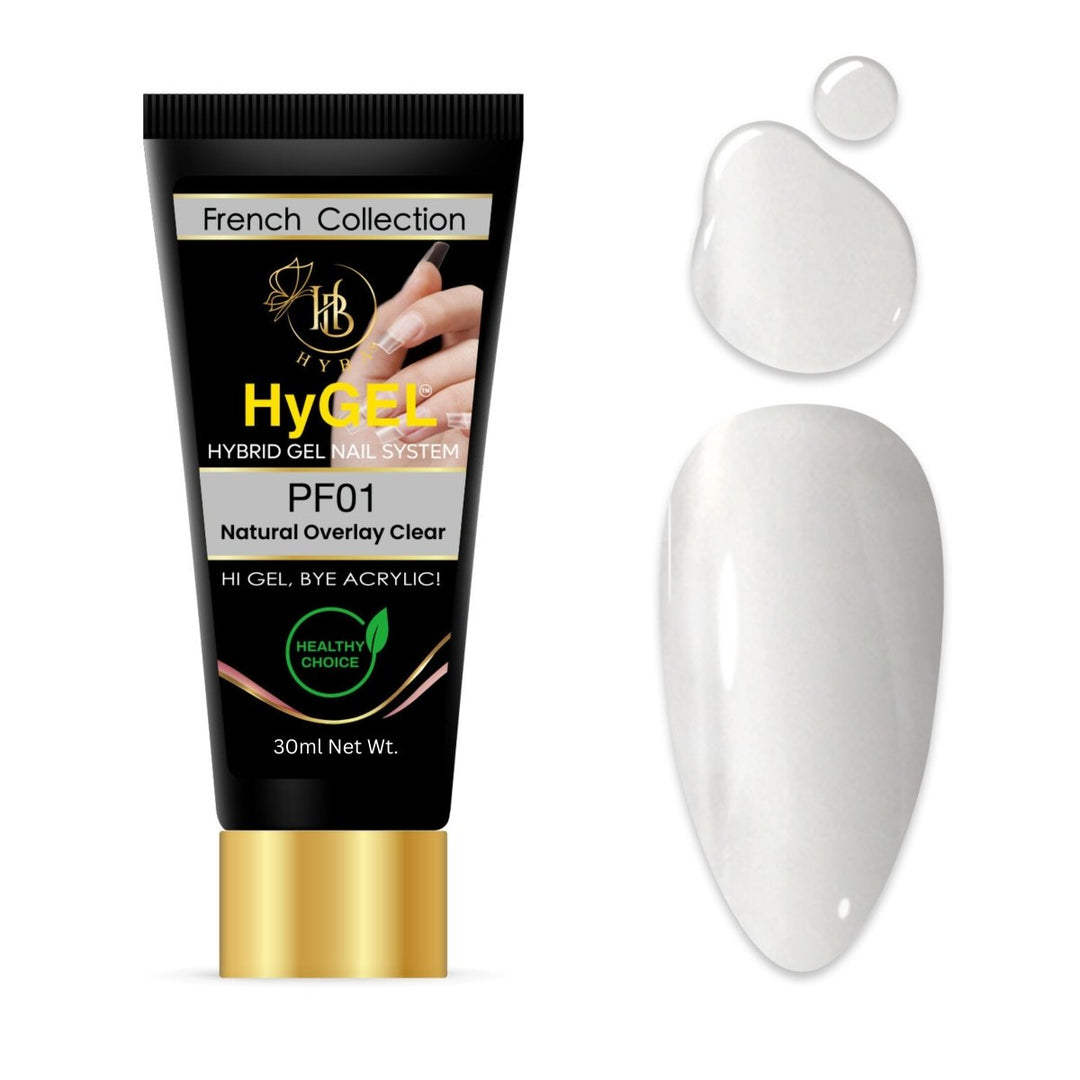HyBa HyGEL HYBRID DIY Home or Gel Nail System - Ready Kit 