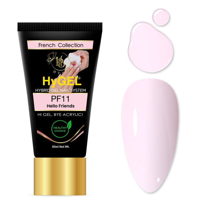 HyBa HyGEL HYBRID DIY Home or Gel Nail System - Ready Kit 