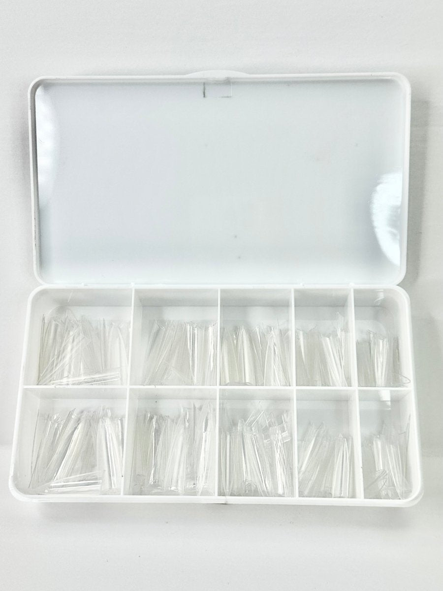 HyBa Long Almond Extension Nail Tips