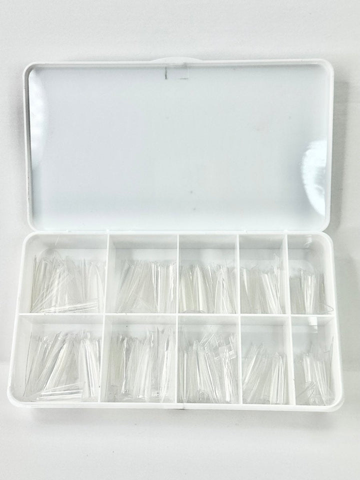 HyBa Long Almond Extension Nail Tips