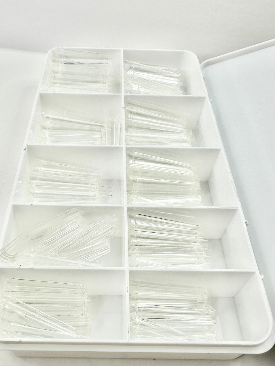HyBa Long Coffin Extension Nail Tips