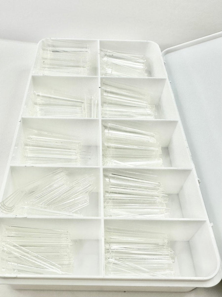 HyBa Long Coffin Extension Nail Tips