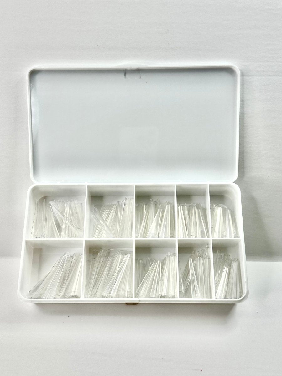 HyBa Long Stiletto Extension Nail Tips
