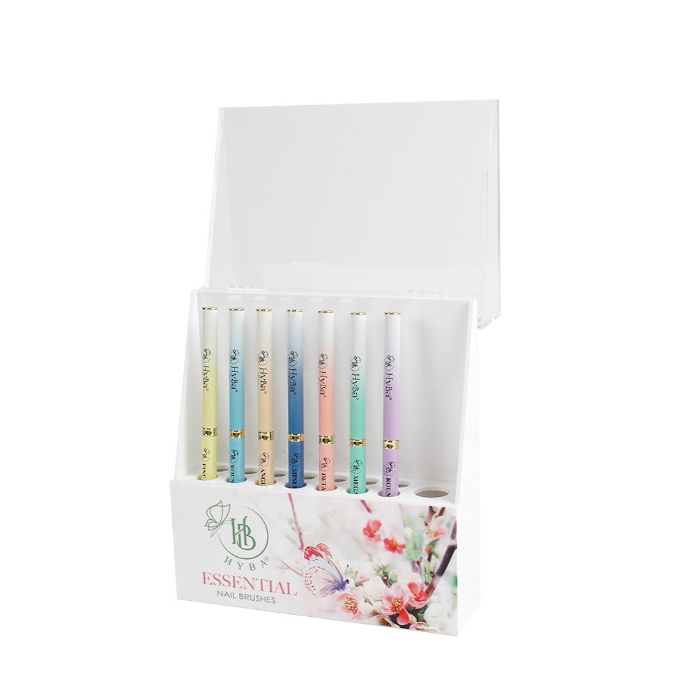 HyBa MASTER NAIL BRUSH COLLECTION - 7 Brush Set