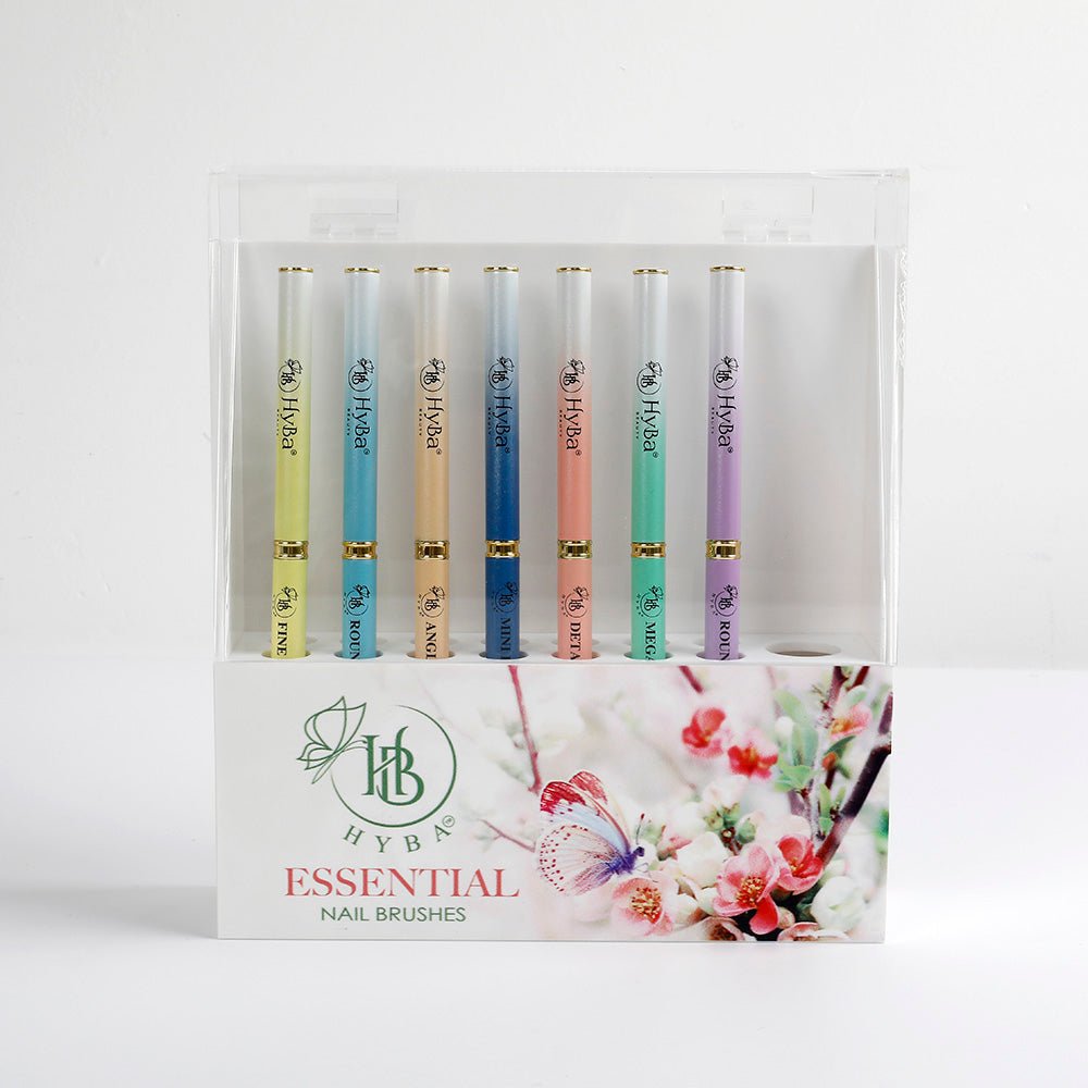HyBa MASTER NAIL BRUSH COLLECTION - 7 Brush Set