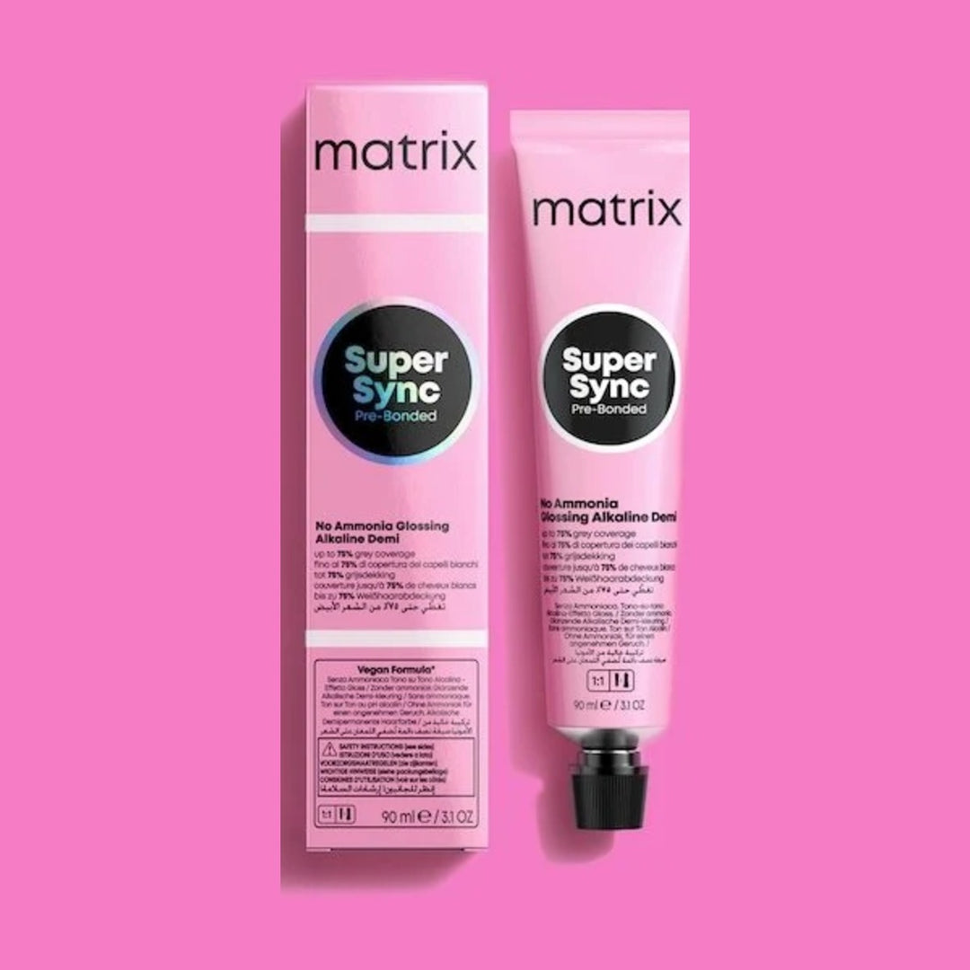 MATRIX SoColor SuperSync Pre-Bonded 3 oz box and tube