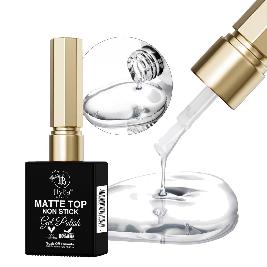 HyBa MATTE Top Non Stick - Gel Polish - 15ml